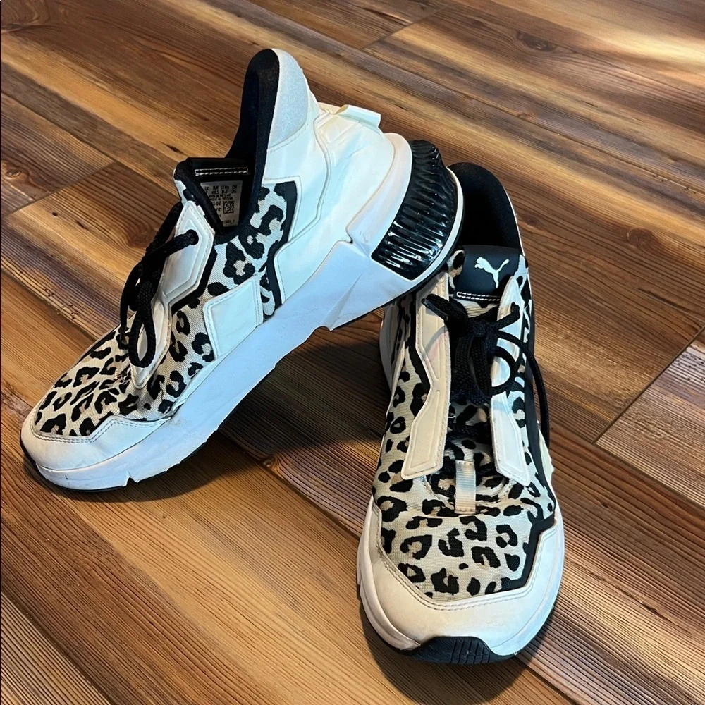 Women's Puma Provoke Xt Leopard Casual Training Sneakers 9.5